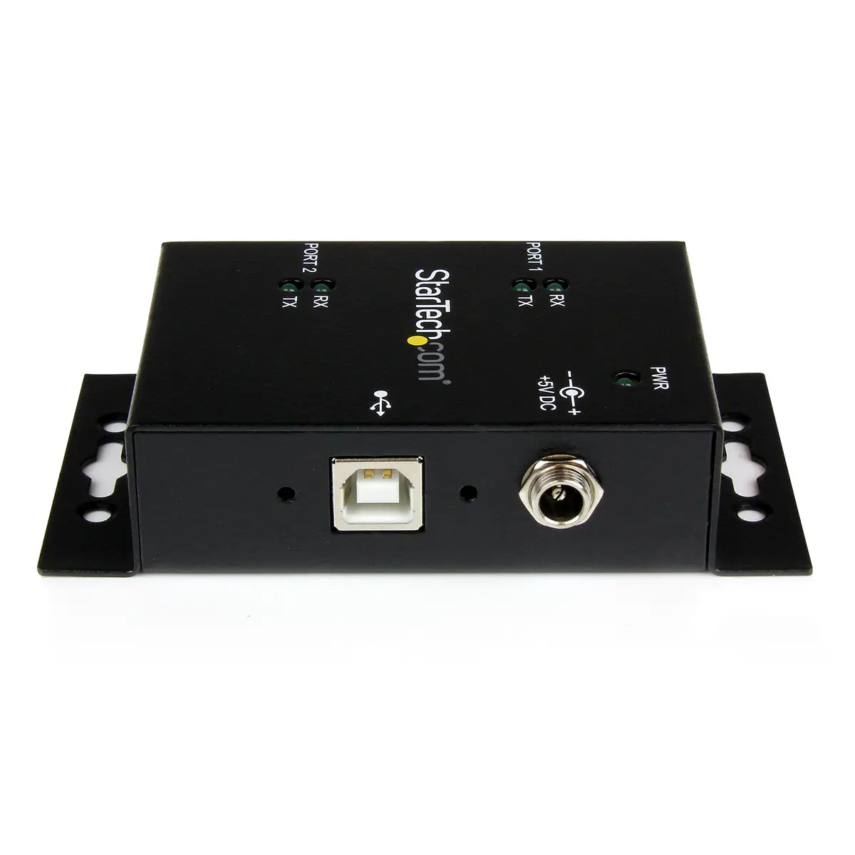 2 Port USB auf Seriell Adapter Hub DIN-Schienen/Wandmontagefähig USB/2xDB-9 DB9 Hub Wandmontagefähig