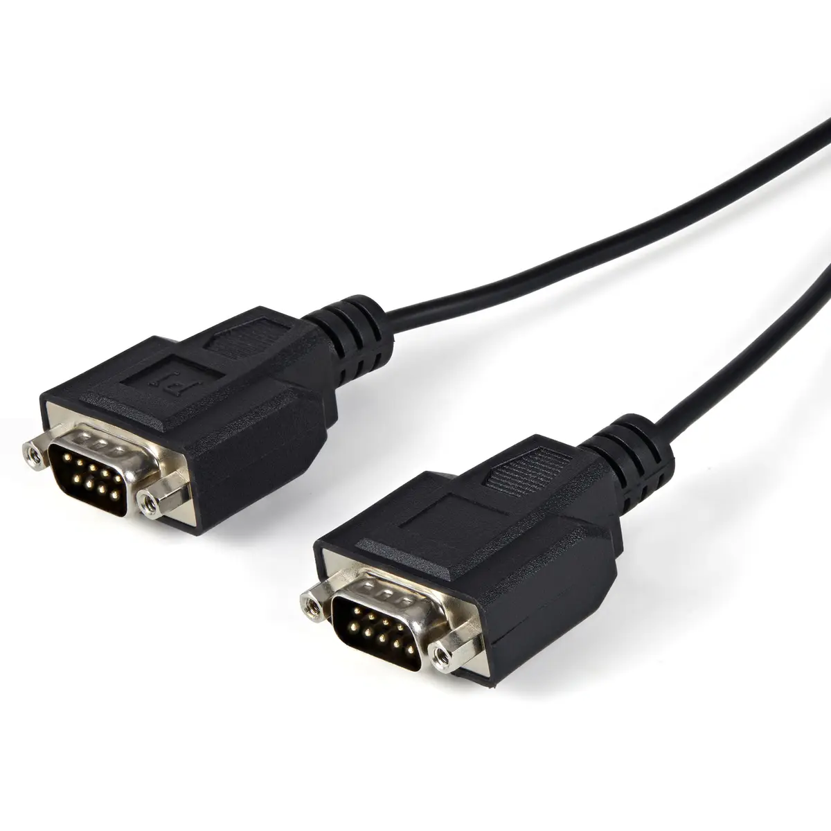 StarTech USB to Serial cable 2 Port black 1,8m
