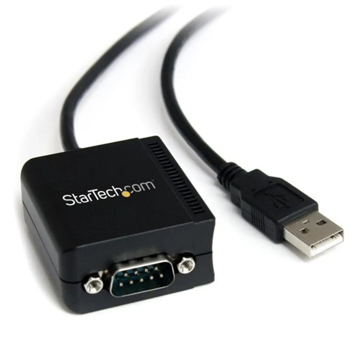 StarTech 1 Port FTDI USB to RS232 adaptorcable black 2,5 m