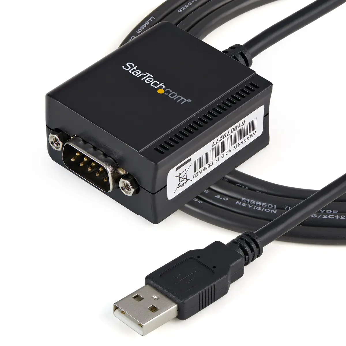 FTDI USB 2.0 zu Serial Adapter 1 Port Schwarz 1,8 m