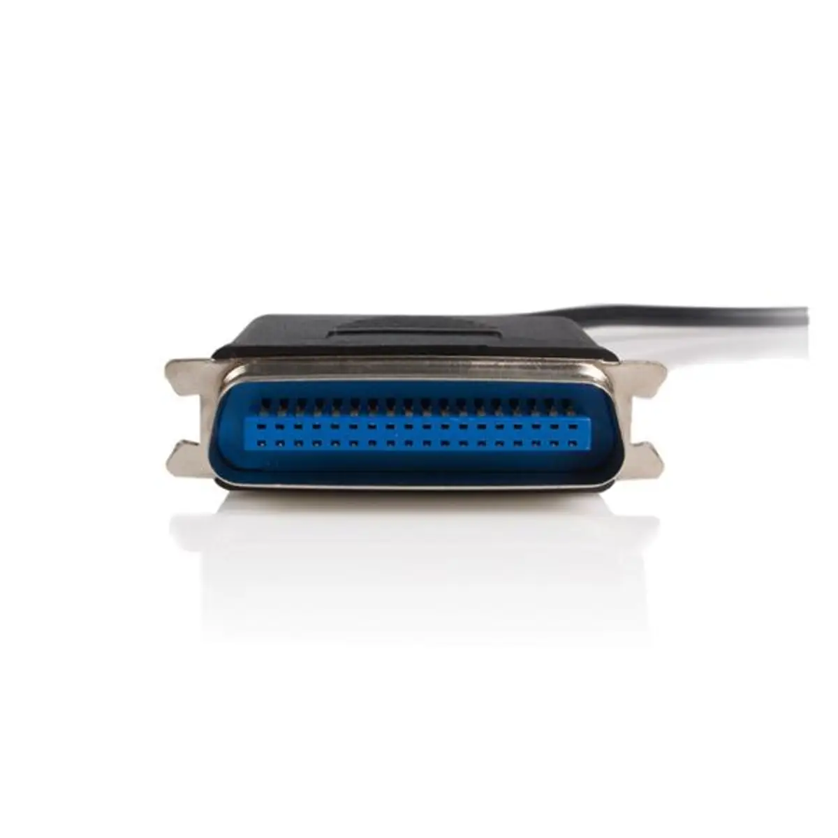 StarTech printercable USB to Paralll black 1,9m