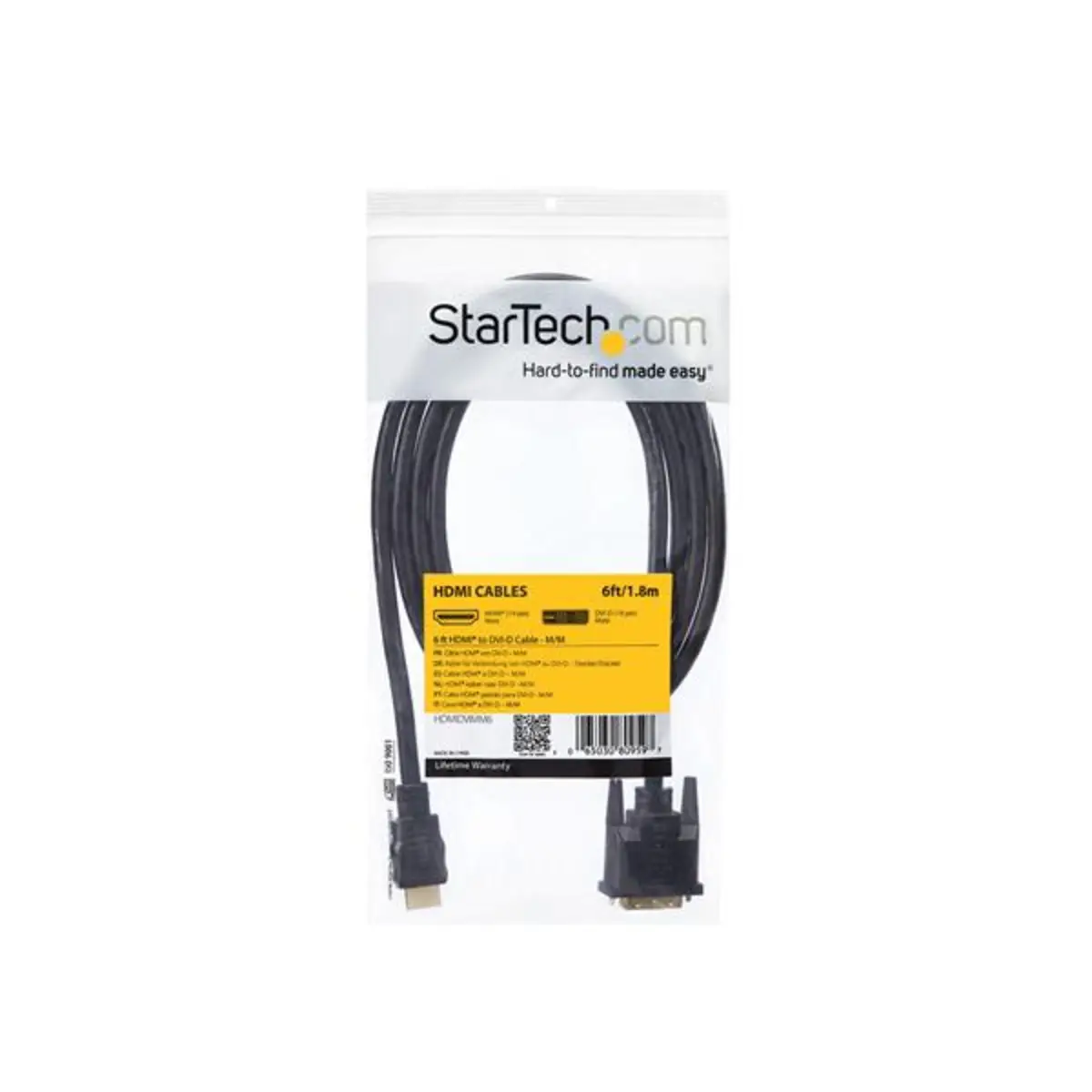 HDMI auf DVI-D Kabel St/St 1,8m