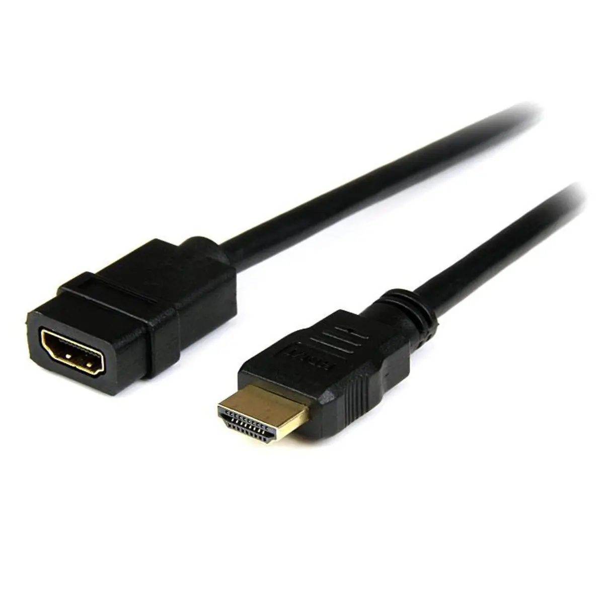 HDMI Verlängerungskabel HDMI/HDMI Stecker/Buchse Schwarz 2m