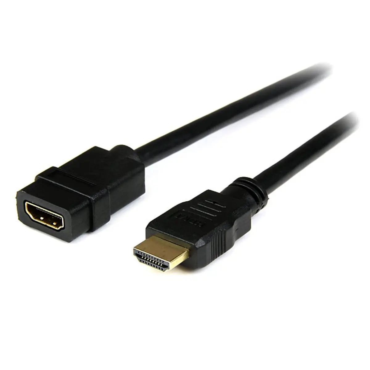 HDMI Verlängerungskabel HDMI/HDMI Stecker/Buchse Schwarz 2m