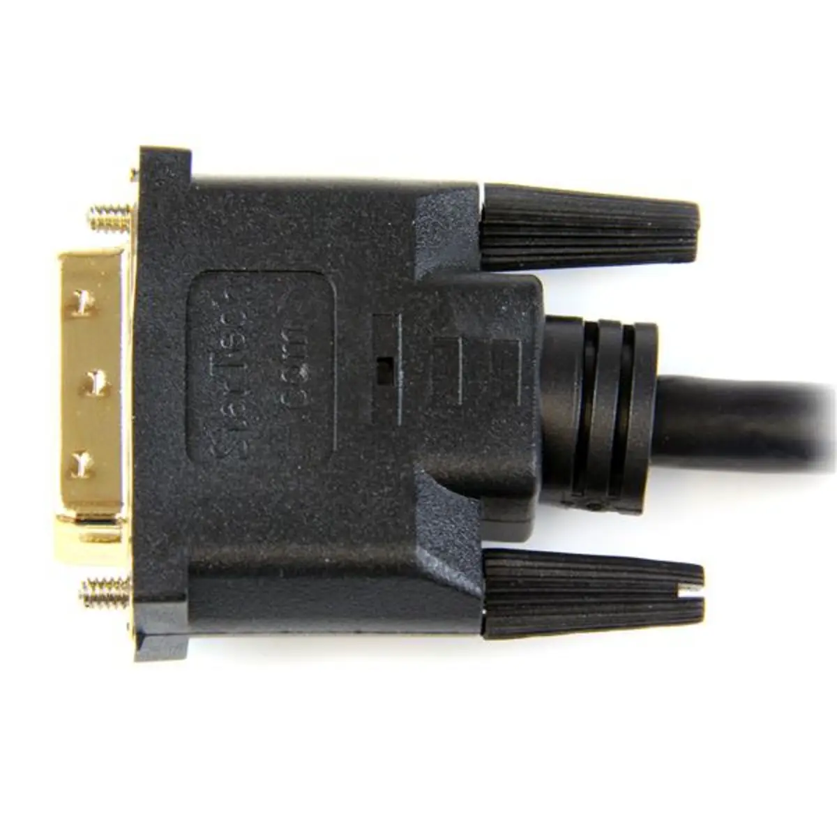 Adapterkabel HDMI Stecker / DVI-D Stecker schwarz 1m