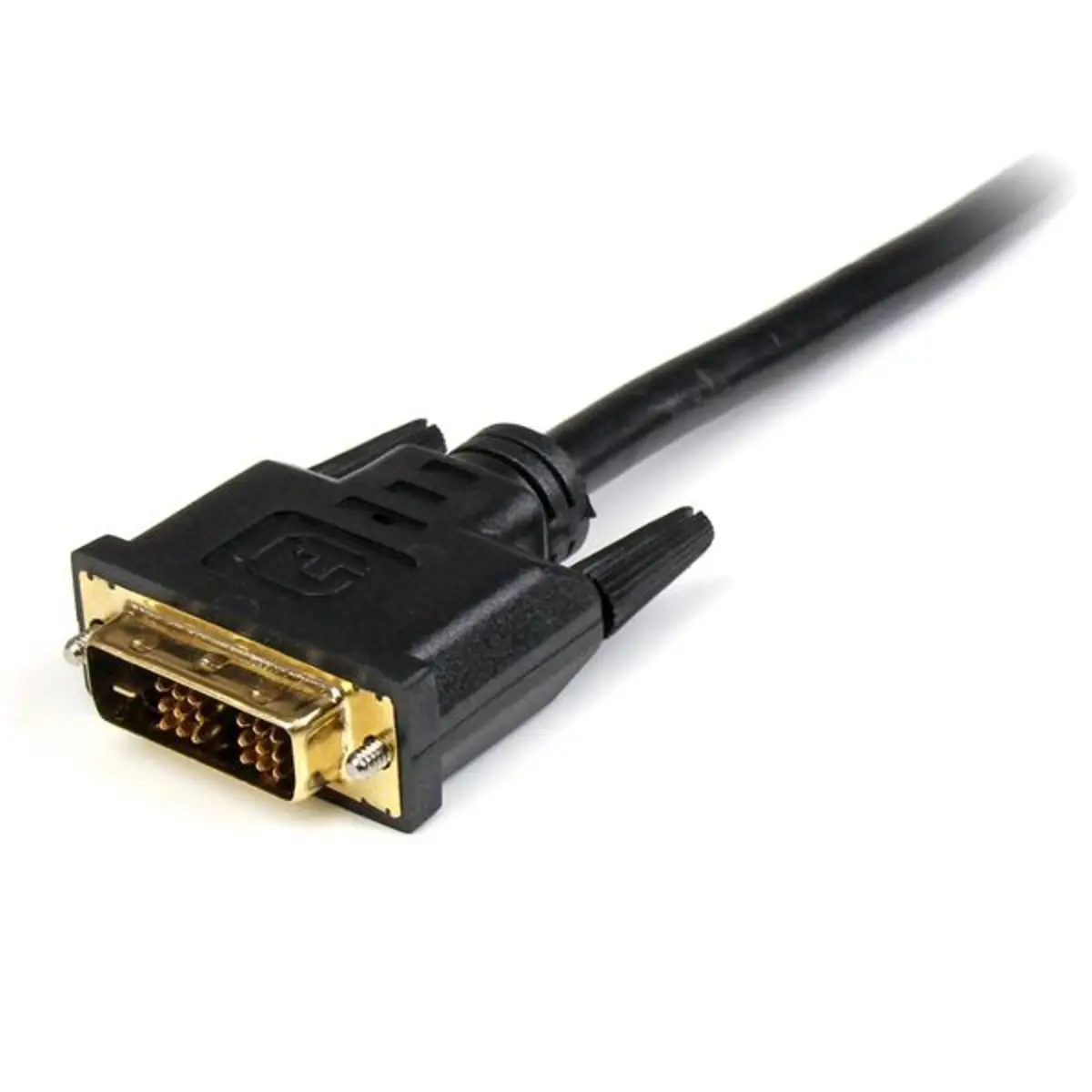 Adapterkabel HDMI Stecker / DVI-D Stecker schwarz 1m
