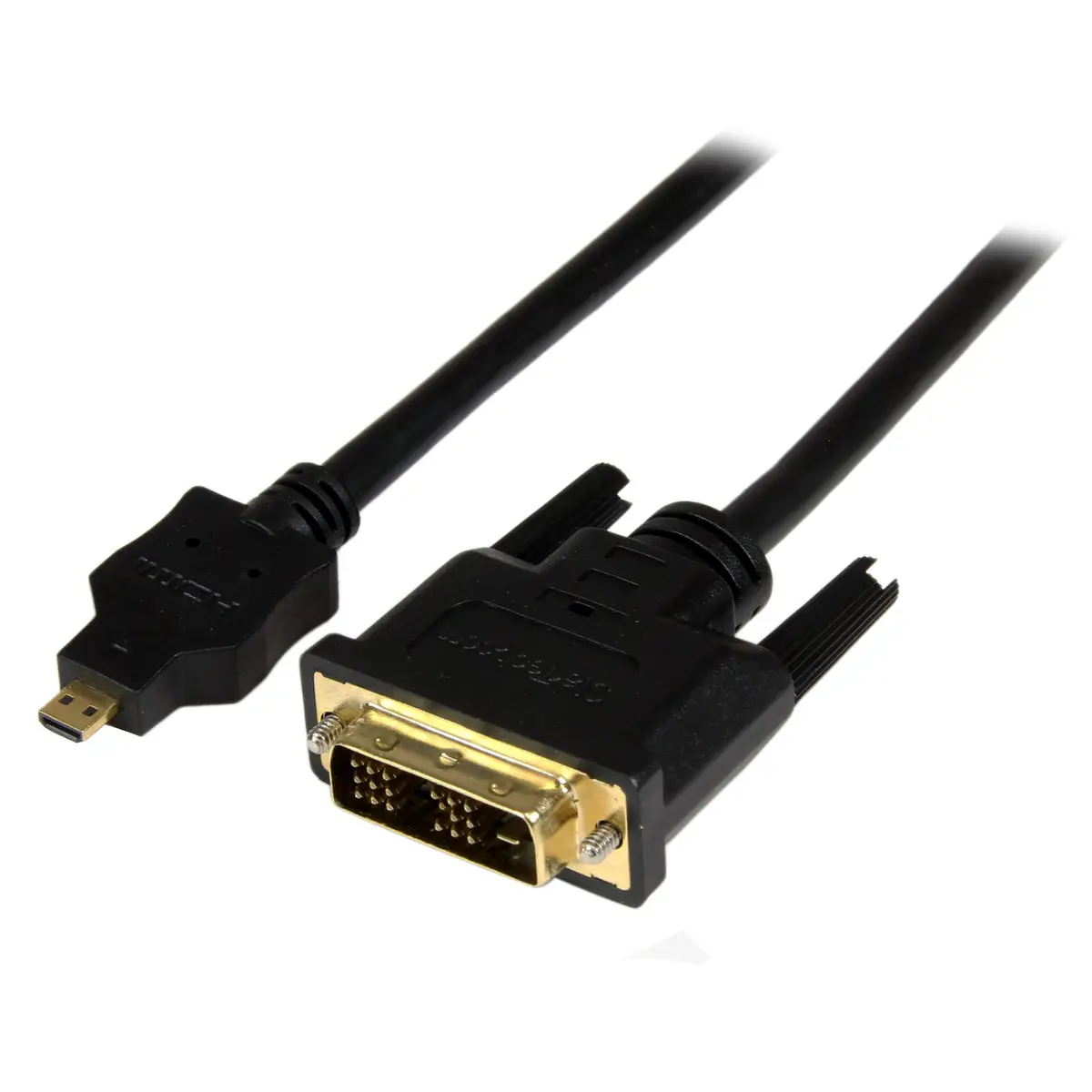 Micro HDMI auf DVI-D Videokabel schwarz 1m