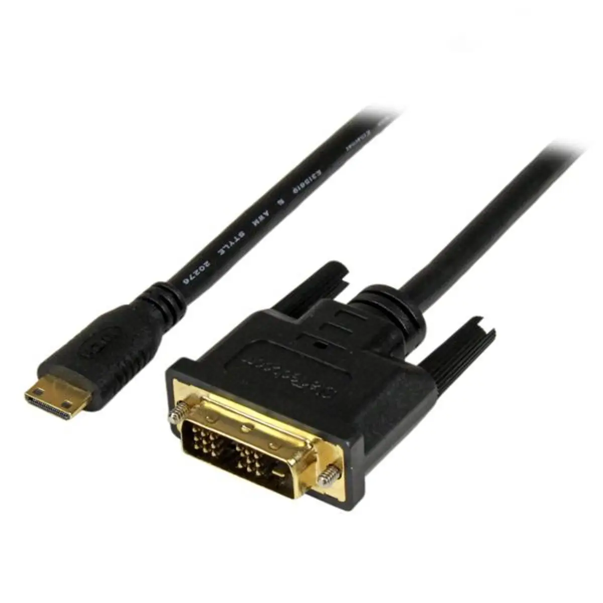 StarTech Mini HDMI/DVI-D connectioncable plug/plug black 2 m