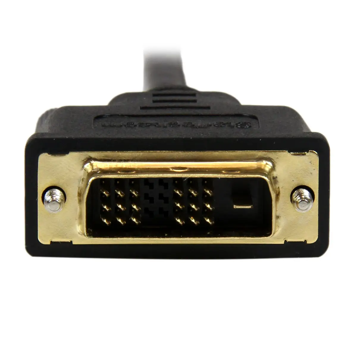 Mini HDMI/DVI-D Anschlusskabel Stecker/Stecker Schwarz 2 m