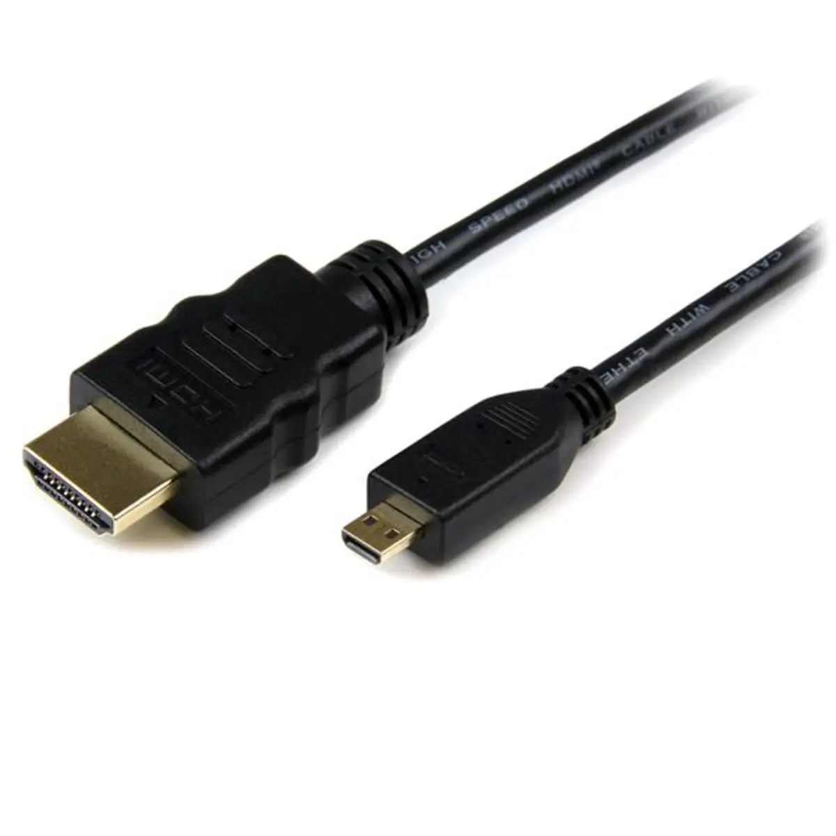 StarTech HDMI cable with Ethernet plug/plug black 2m