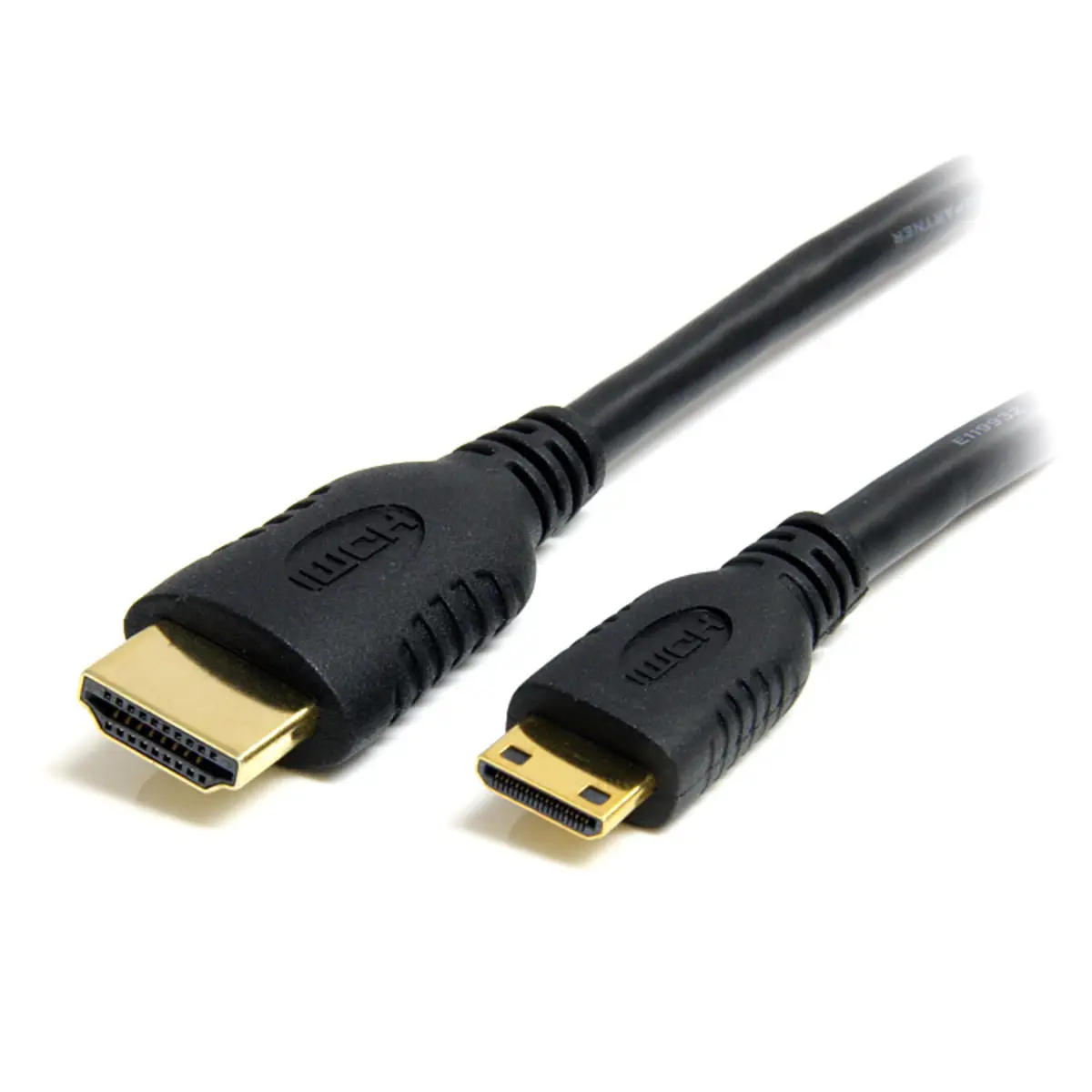 HDMI-Kabel mit Ethernet HDMI/HDMI Buchse/Stecker Schwarz 0,50cm