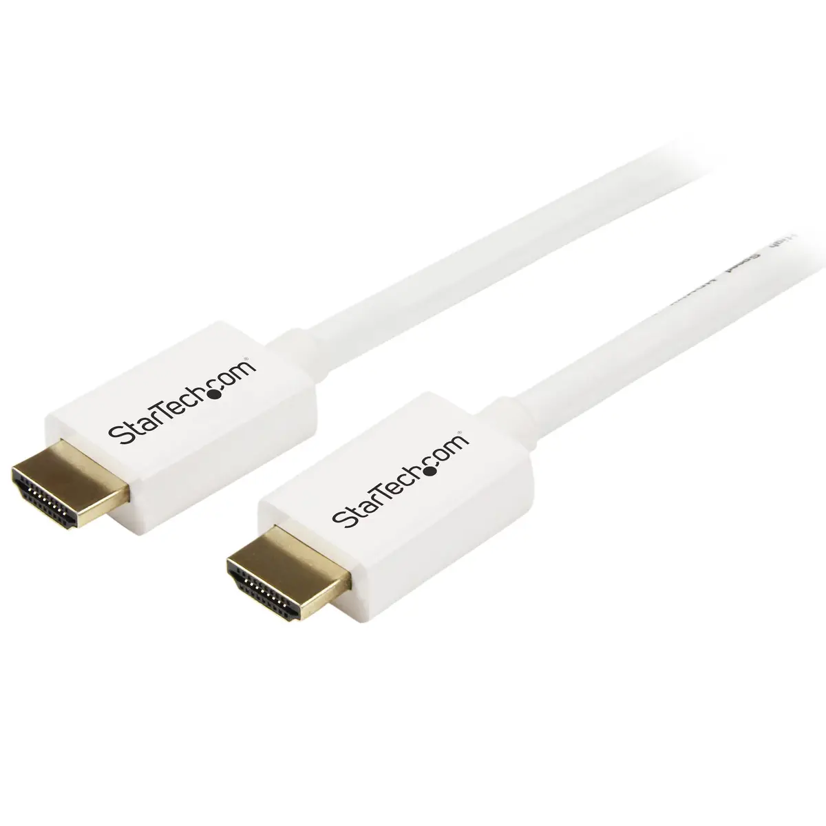 HDMI-Kabel zur Installation in Wänden HDMI/HDMI Stecker/Stecker Weiß 5m