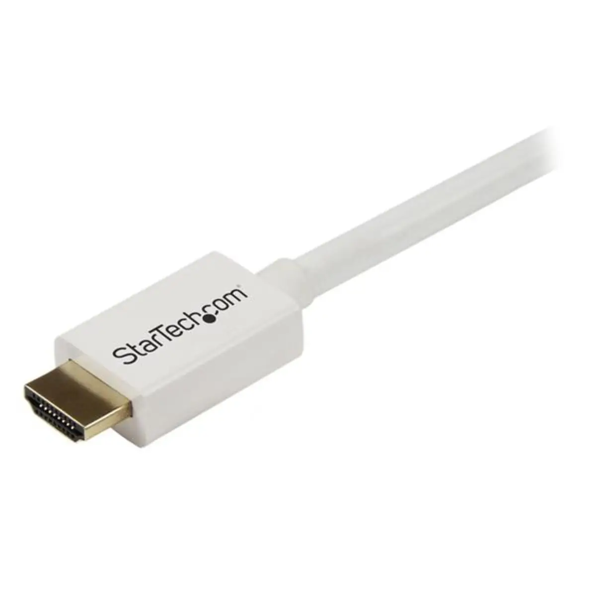 HDMI Kabel Stecker/Stecker CL3 Hülle weiß 3m