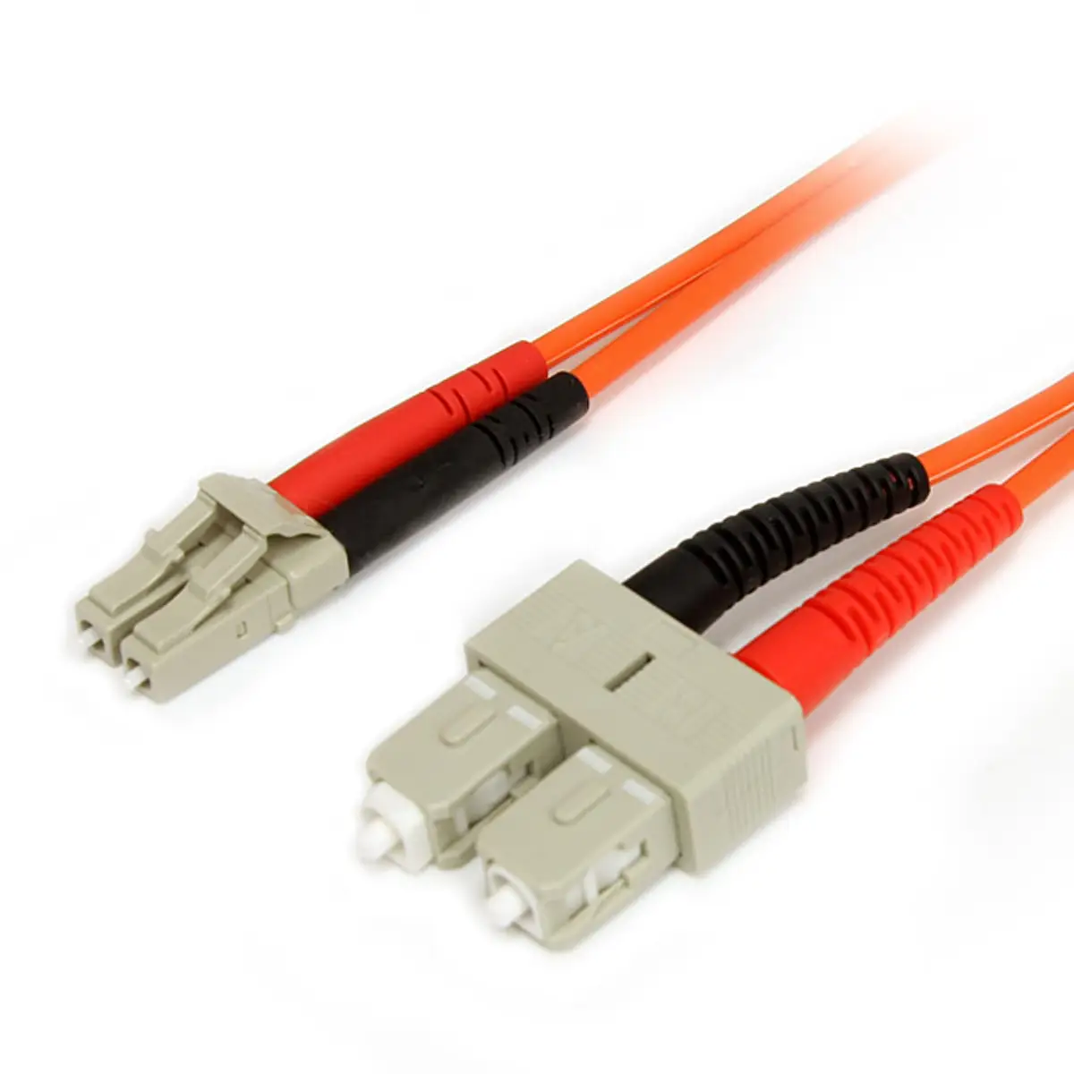 LWL Patchkabel 62,5/125µm LC/SC Stecker/Stecker Orange 1m