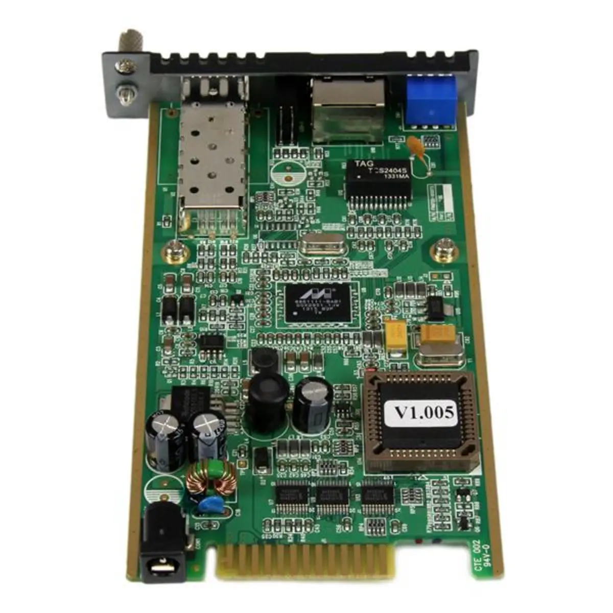 Gigabit Ethernet LWL / Glasfaser Medienkonverter Kartenmodul mit SFP Steckplatz