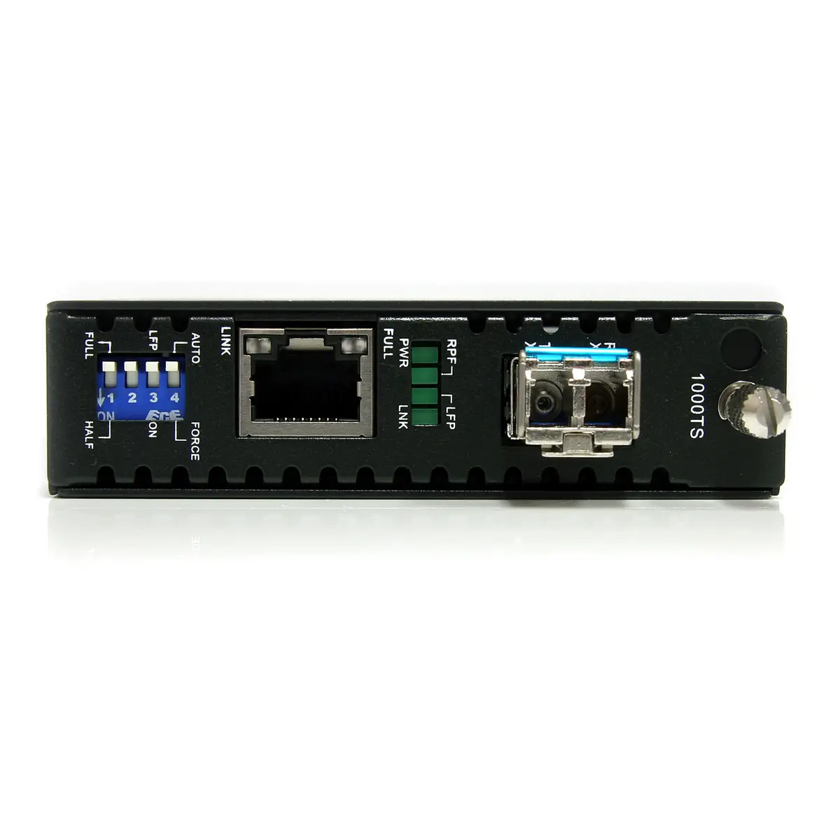 Gigabit Ethernet Single Mode LWL/Glasfaser LC Medienkonverter 40 km