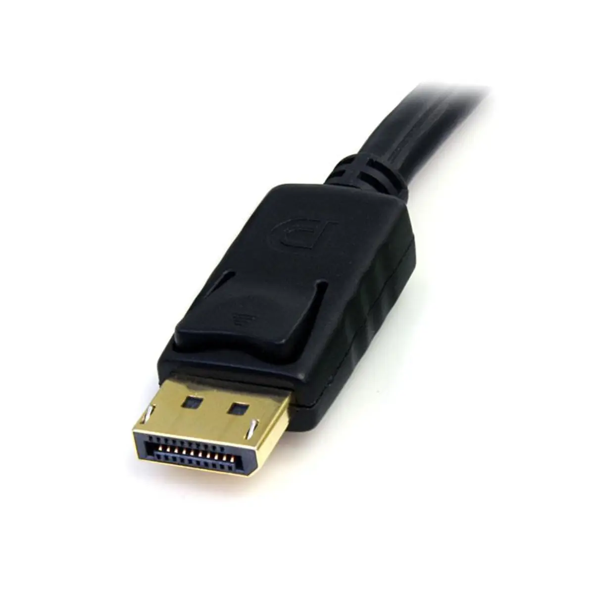 StarTech 4-in-1 USB DisplayPort KVM Switch cable black 1,8m