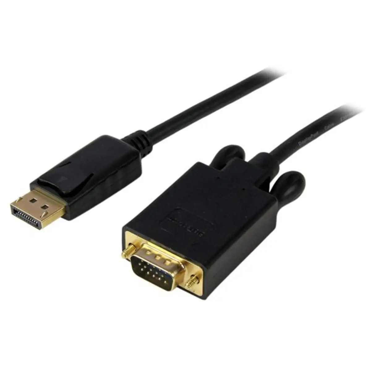 StarTech DisplayPort/VGA connectioncable plug/plug black 1,8 m