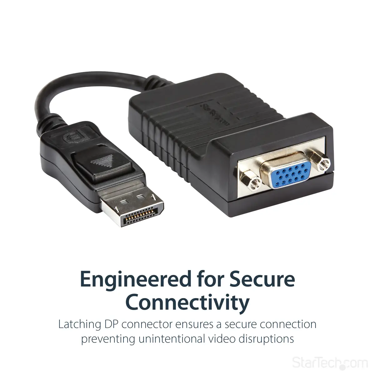 StarTech DisplayPort/VGA adaptor black