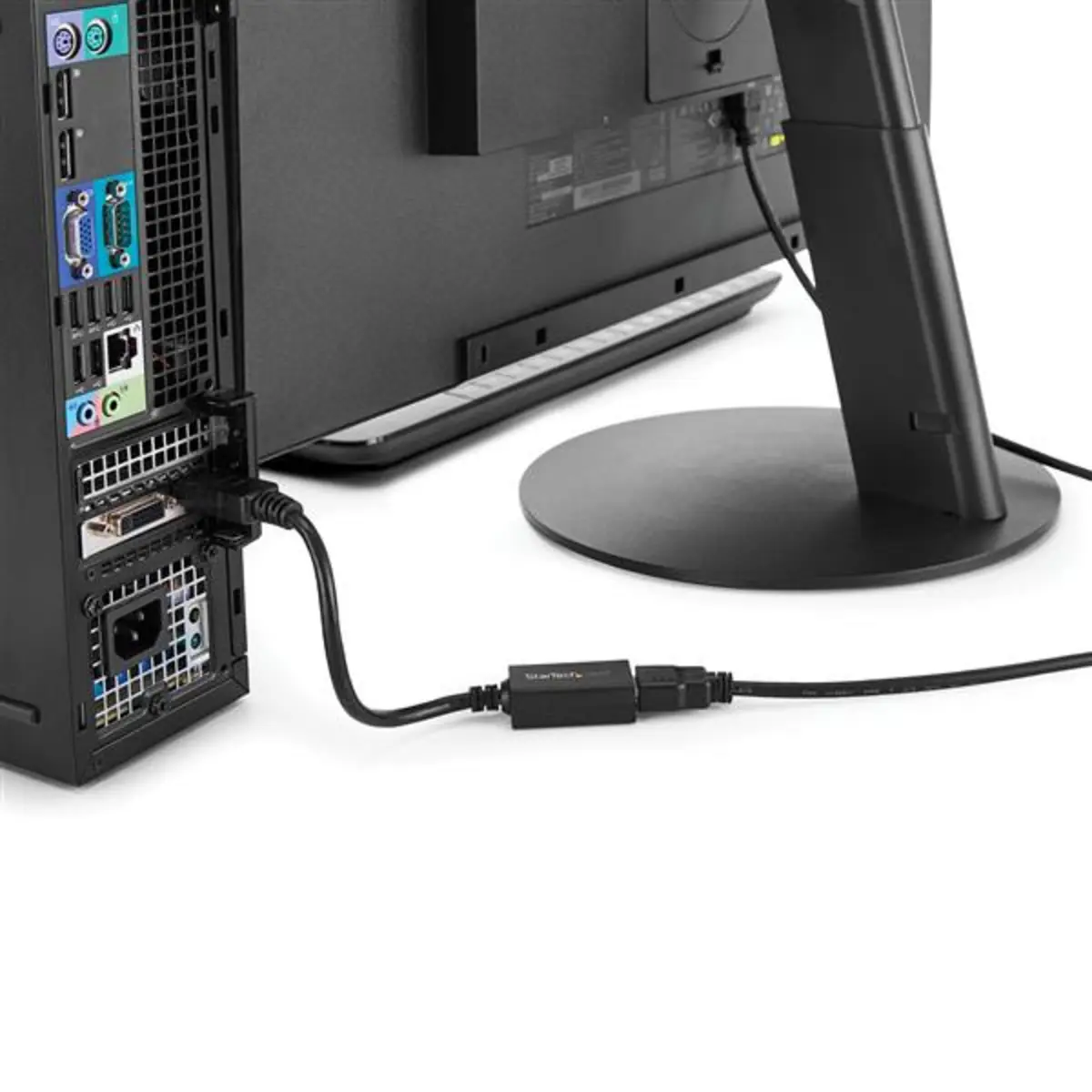 DisplayPort/HDMI Adapter Stecker/Buchse Schwarz