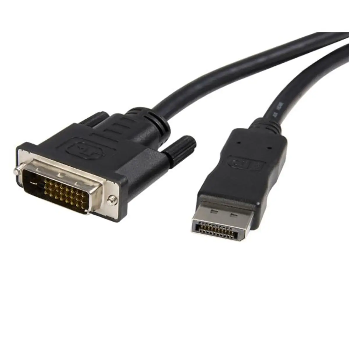 DisplayPort/DVI Anschlusskabel Stecker/Stecker Schwarz 3 m