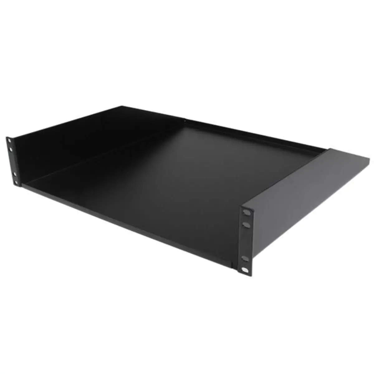 2 HE 19 Fest montierbarer Schwerlast Fachboden für Server Rack/ Schrank bis 56 Kg