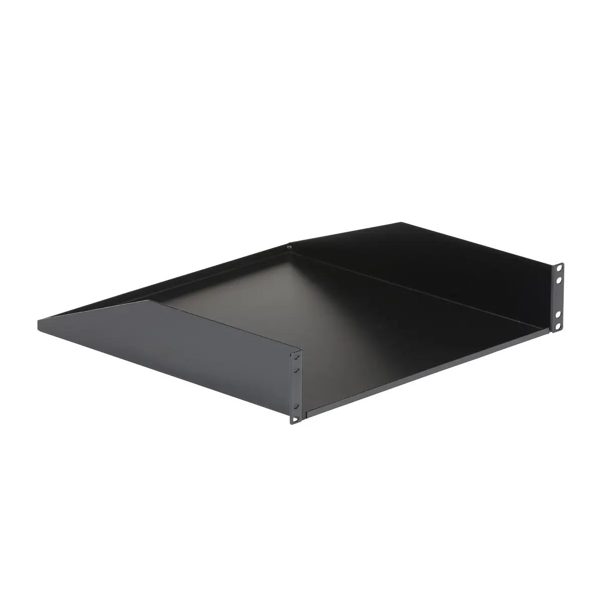 2 HE 19 Fest montierbarer Schwerlast Fachboden für Server Rack/ Schrank bis 56 Kg