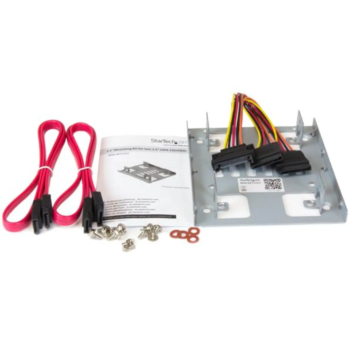 Dual 2,5" SATA Festplatten auf 3,5" Einbauschacht Halterung