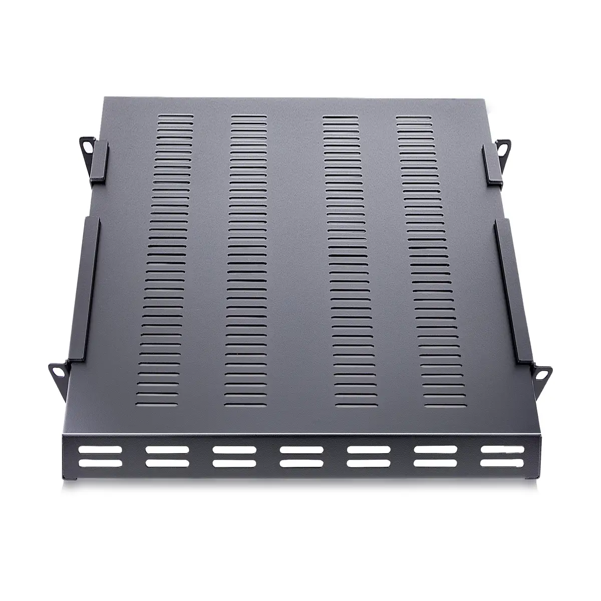 19" 1HE verstellbarer Schwerlast Fachboden für Server/Rack max. 113kg
