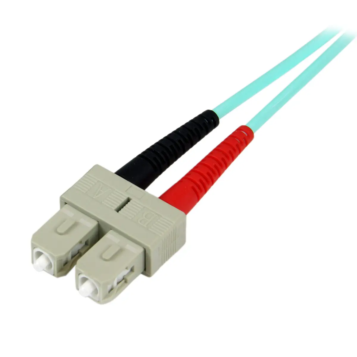 LWL Duplexkabel 50/125µm LC/SC aqua 2m