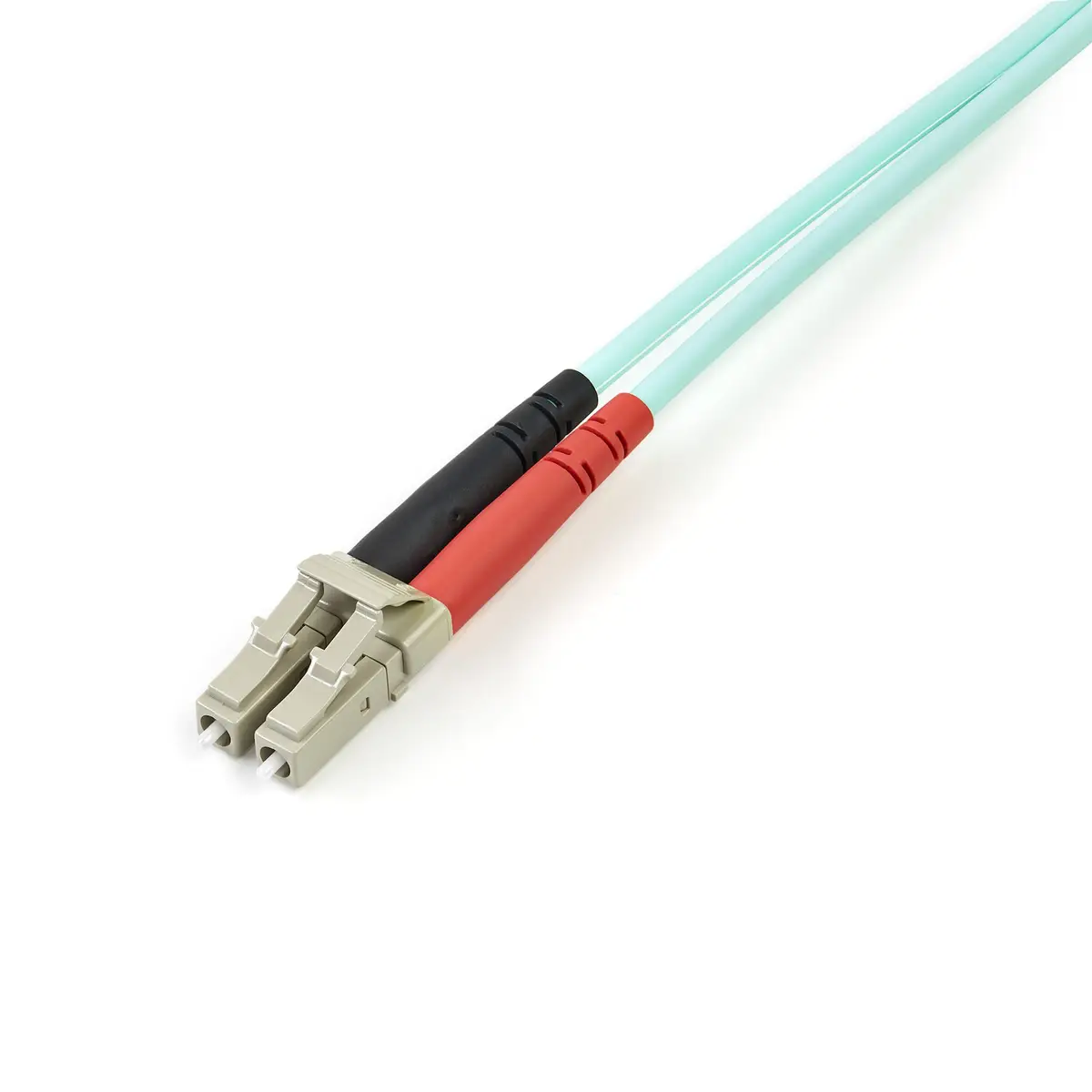LWL Duplexkabel LC/LC 50/125µ aquamarin 2m