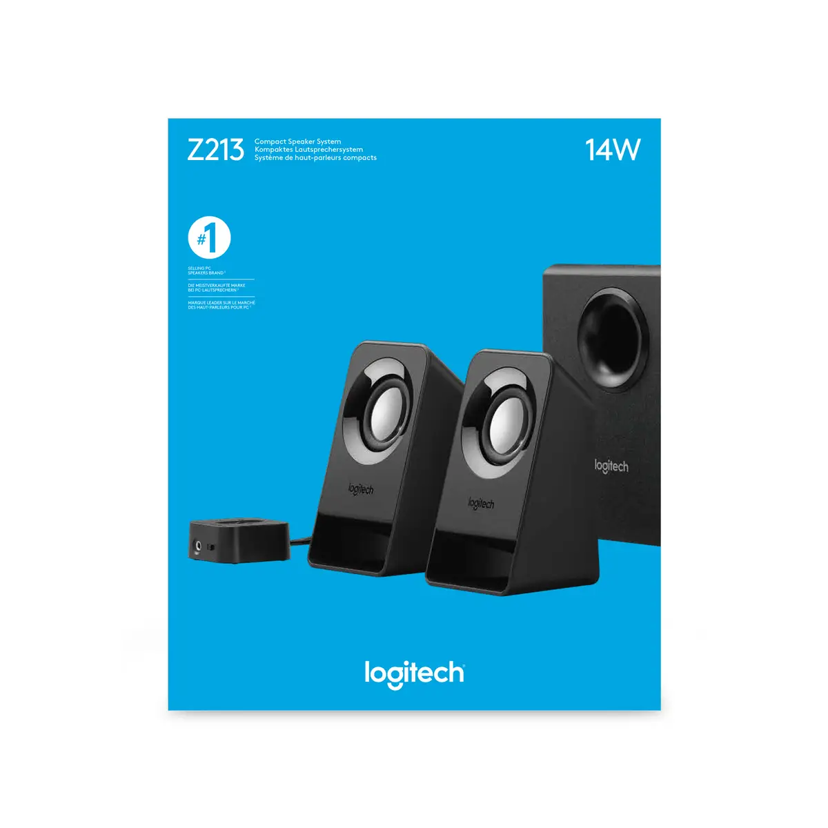 Z213 2.1 loudspeaker 7 W 3.5 mm cinch