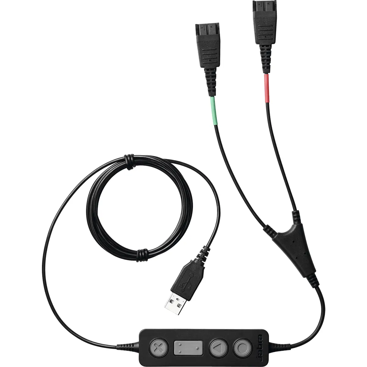 LINK 265 Headsetadapter USB (M) auf Quick Disconnect