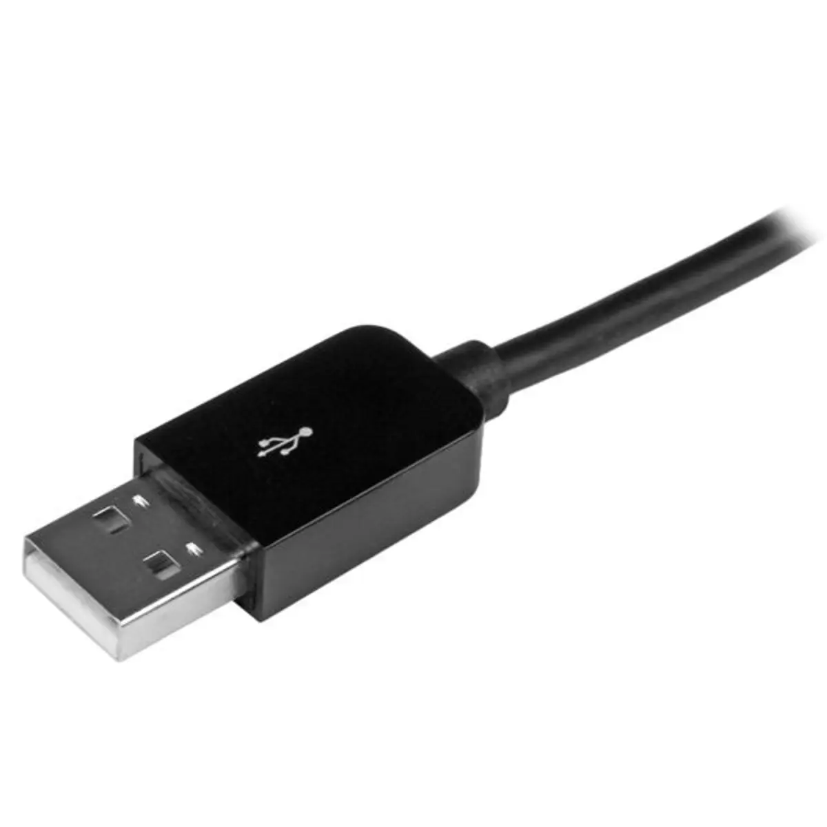 Lightning auf USB Kabel Stecker/Stecker schwarz 3m