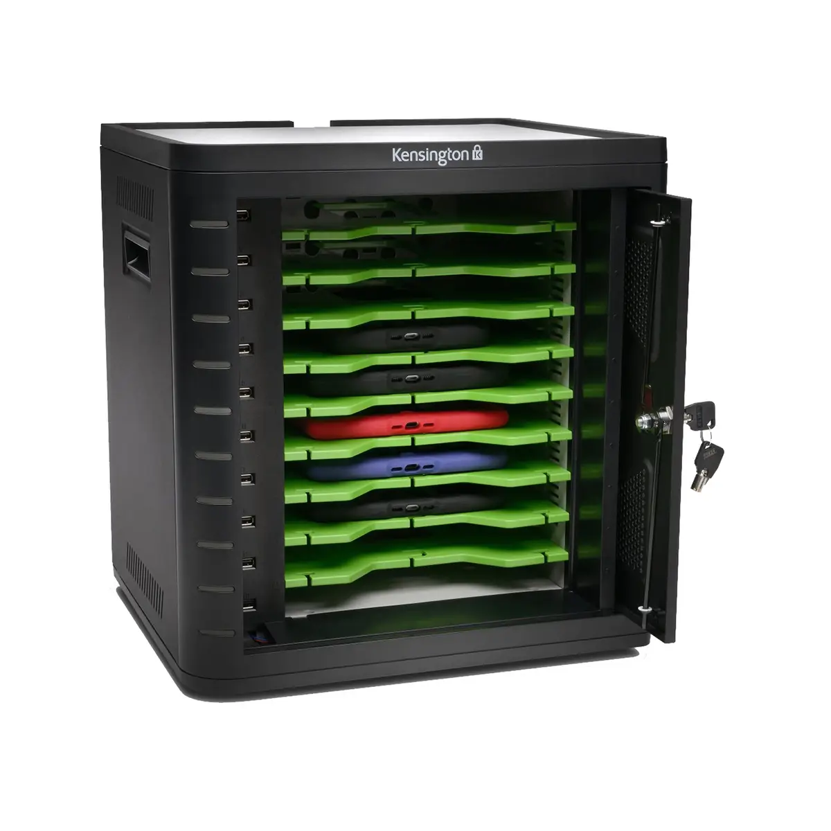 Charge & Sync Cabinet Schrankeinheit für 10 Web-Tablets, schwarz