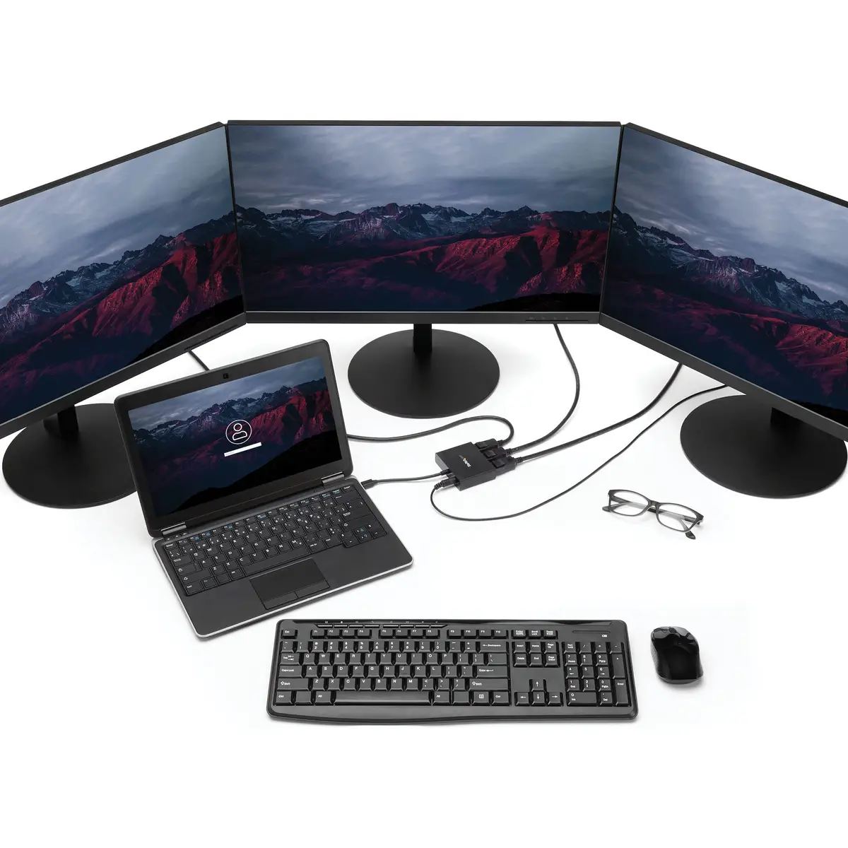 StarTech Mini-DisplayPort/DisplayPort MST Hub Triple Head