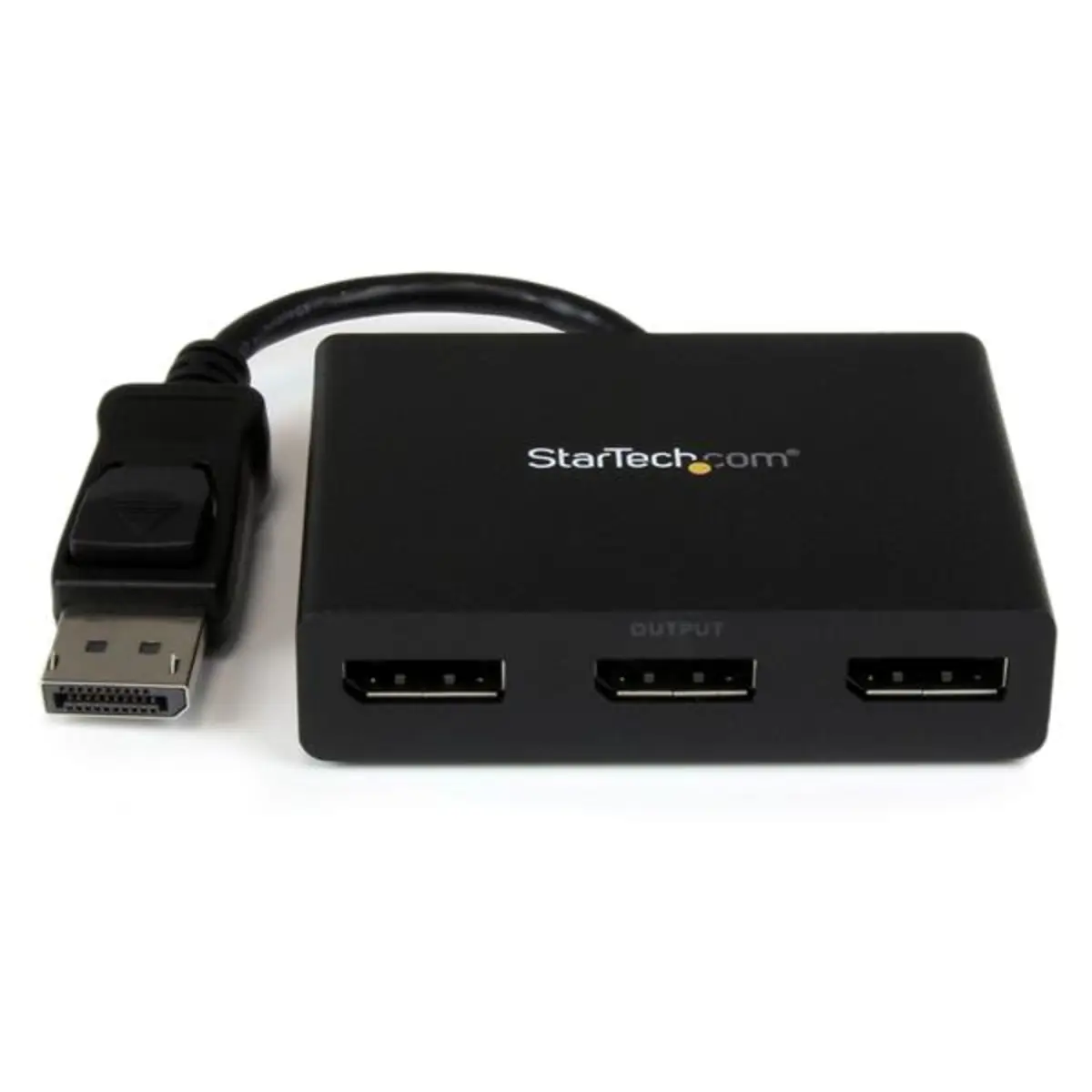 StarTech Multi Stream Transport Hub DisplayPort 3 Ports black