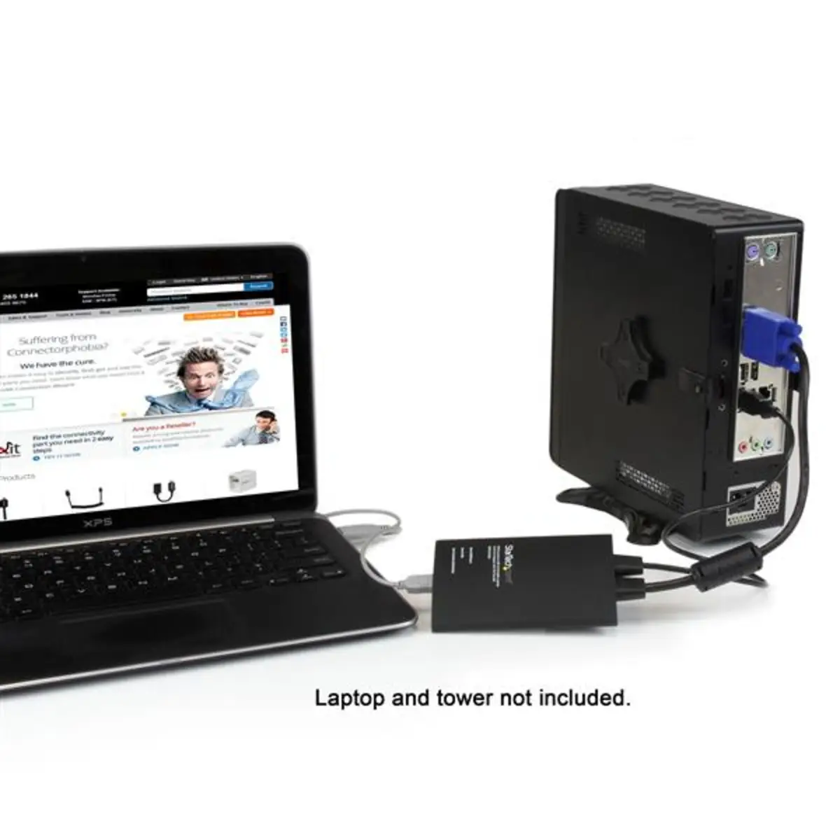 KVM-Konsole/Laptop USB 2.0 Portable Crash Cart