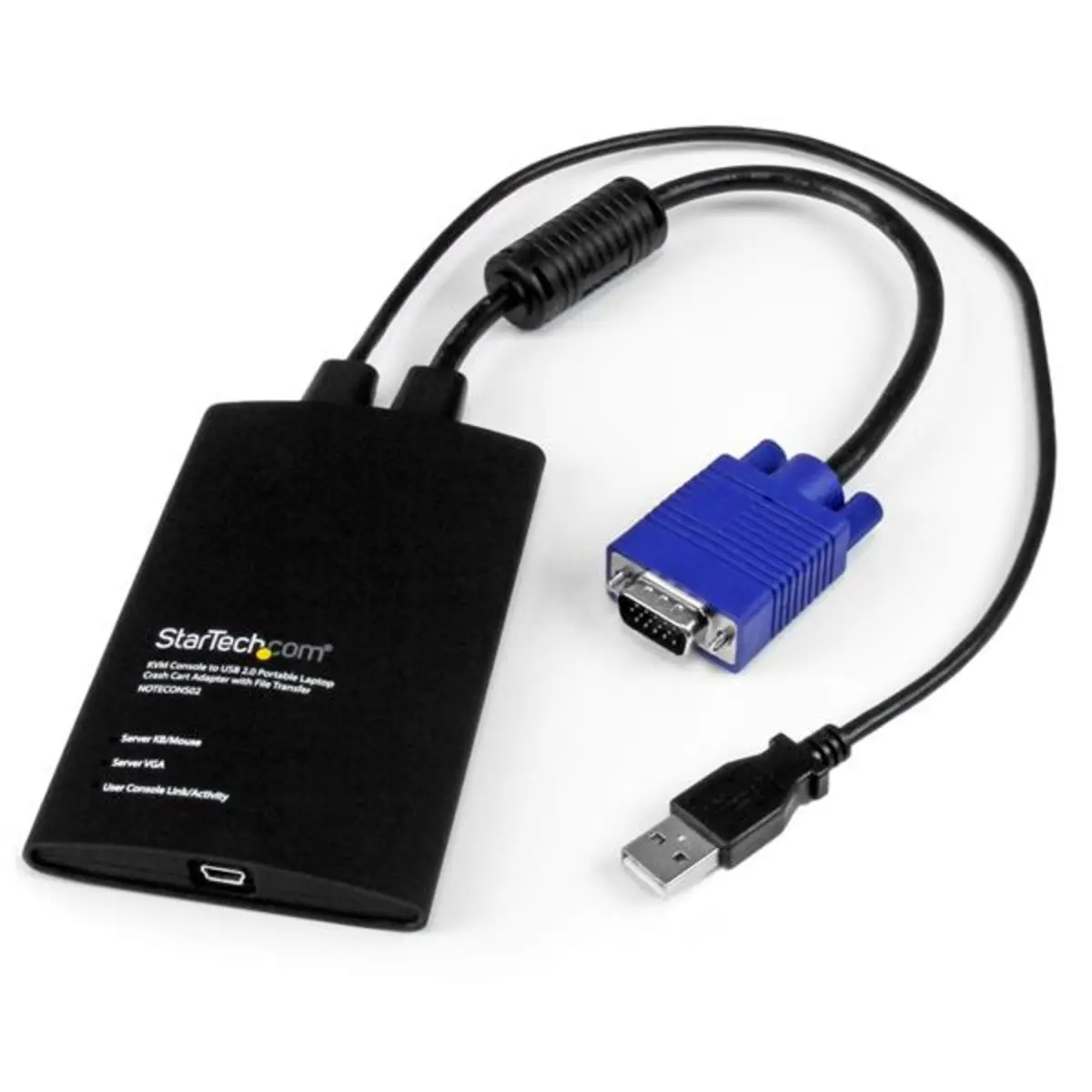 KVM-Konsole/Laptop USB 2.0 Portable Crash Cart
