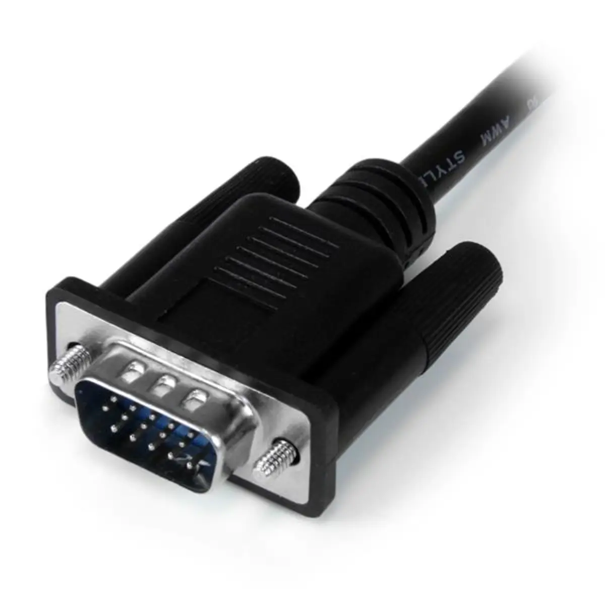 VGA Stecker auf HDMI Buchse Adapter mit USB Stecker Audio und Power Converter Schwarz