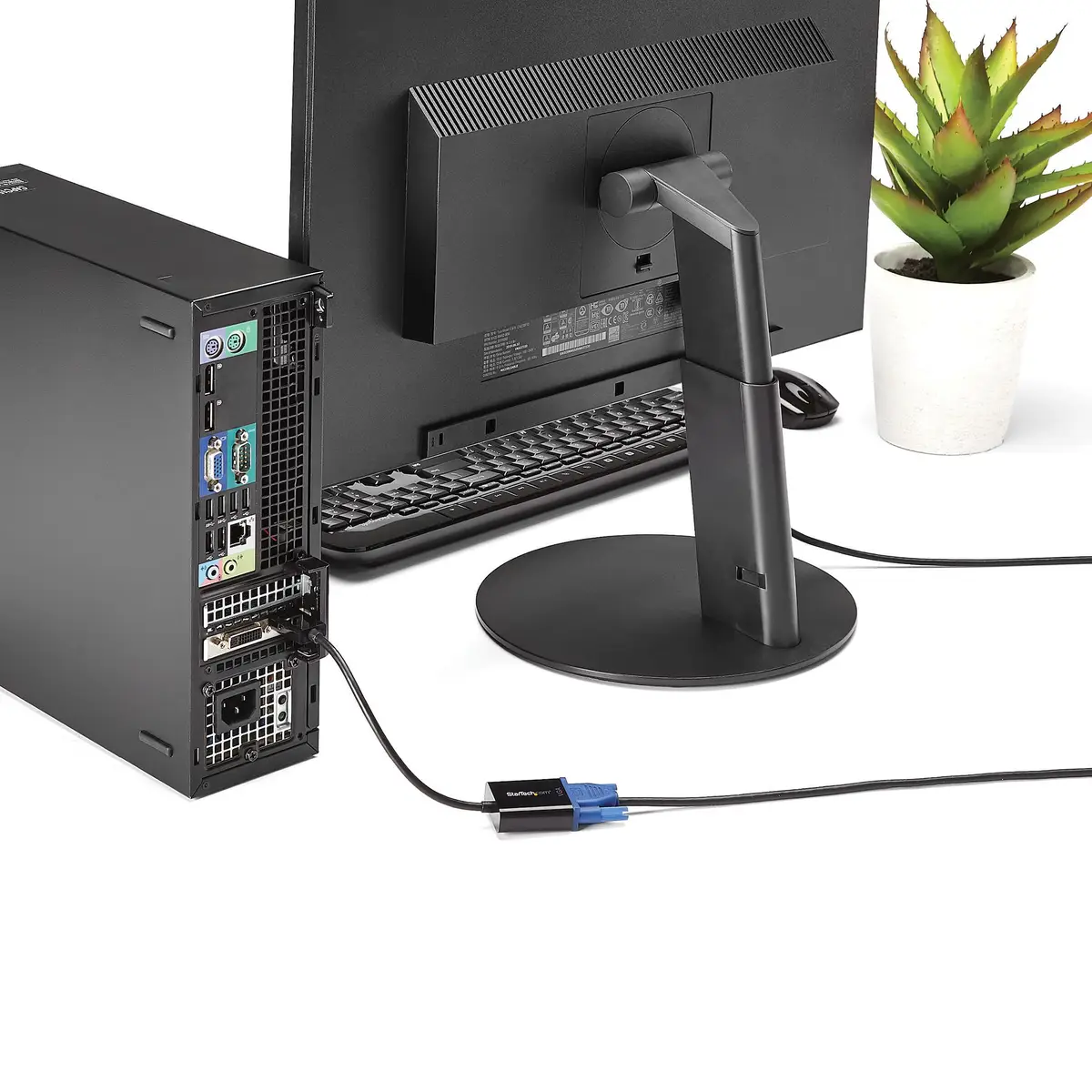 DisplayPort 1.2 zu VGA Adapter Konverter