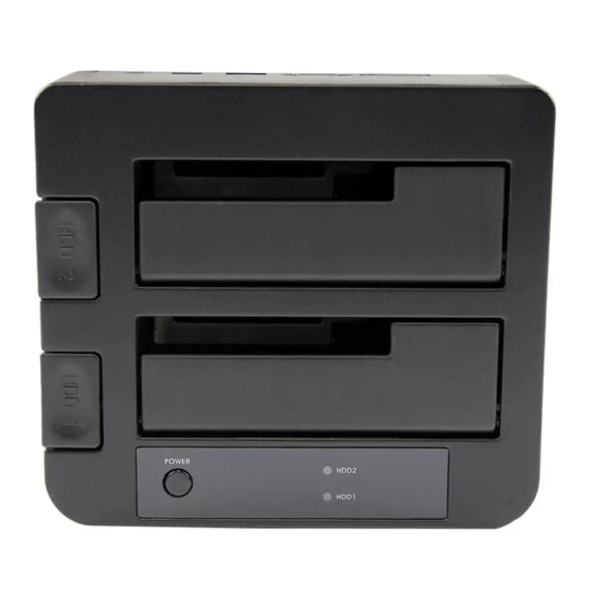 2-fach USB 3.0 / eSATA Festplatten Dockingstation mit UASP für 2,5/3,5" SSD / HDD