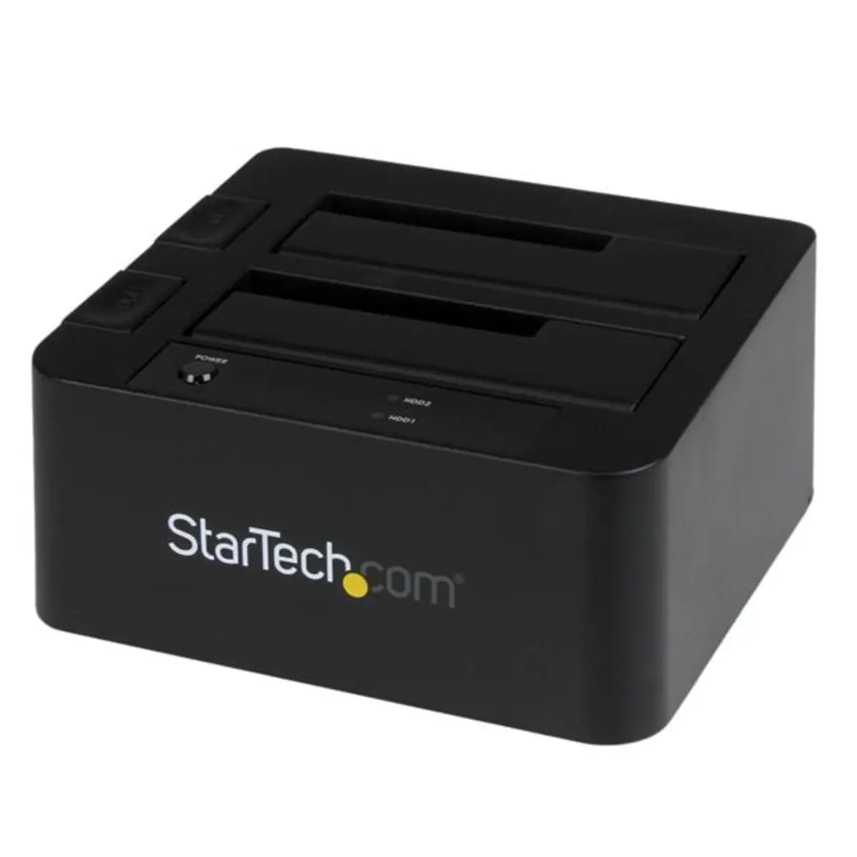 2-fach USB 3.0 / eSATA Festplatten Dockingstation mit UASP für 2,5/3,5" SSD / HDD