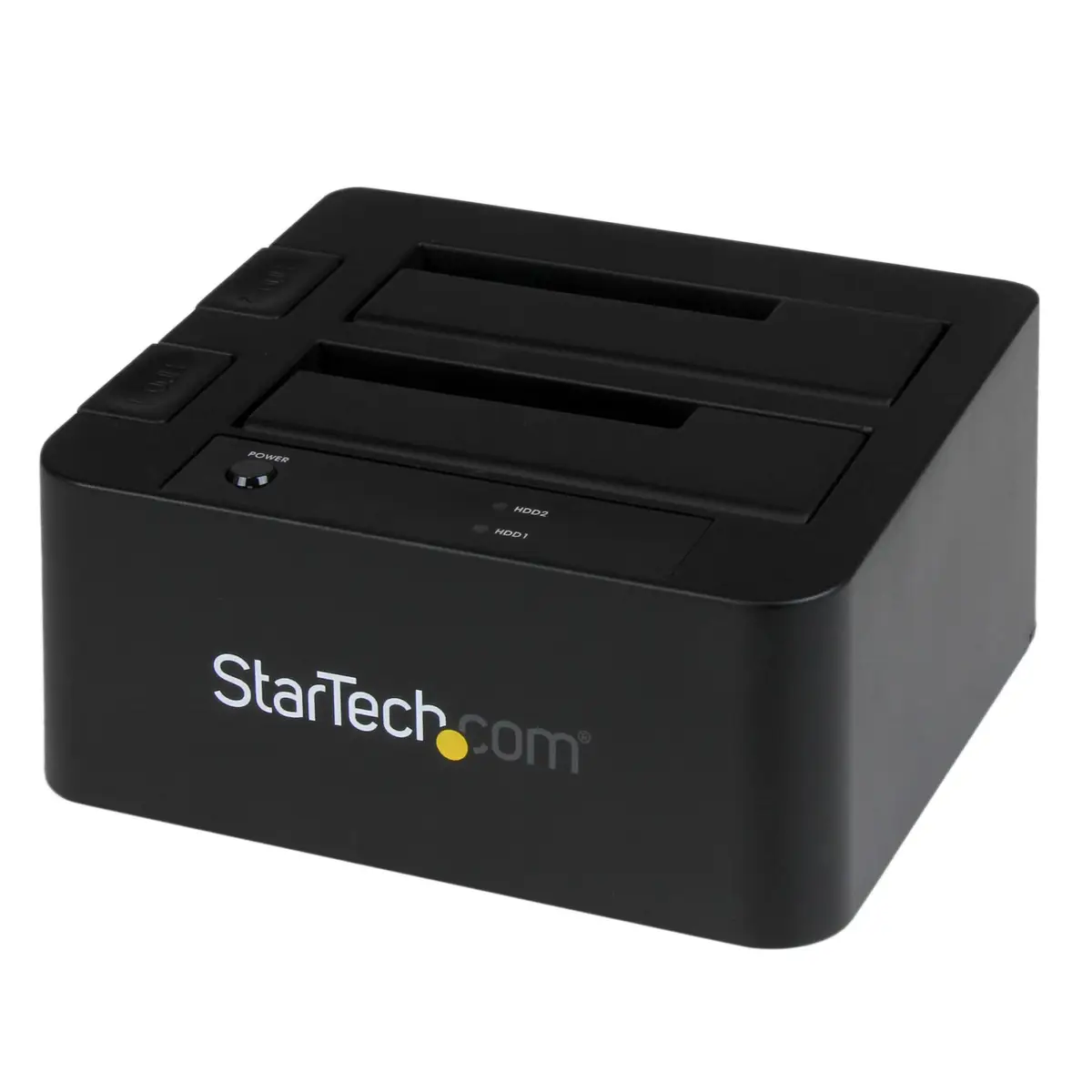 2-fach USB 3.0 / eSATA Festplatten Dockingstation mit UASP für 2,5/3,5" SSD / HDD