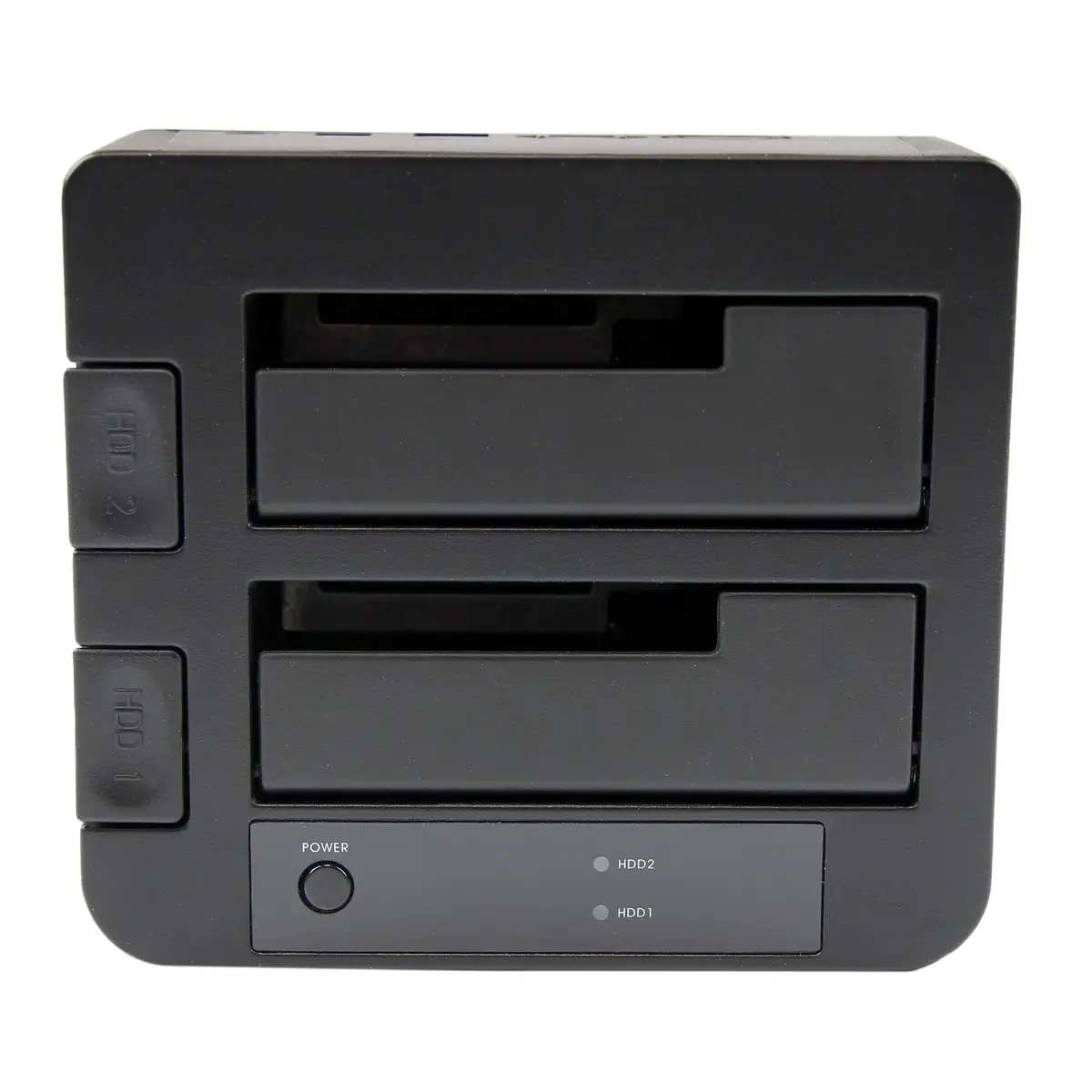 2-fach USB 3.0 / eSATA Festplatten Dockingstation mit UASP für 2,5/3,5" SSD / HDD