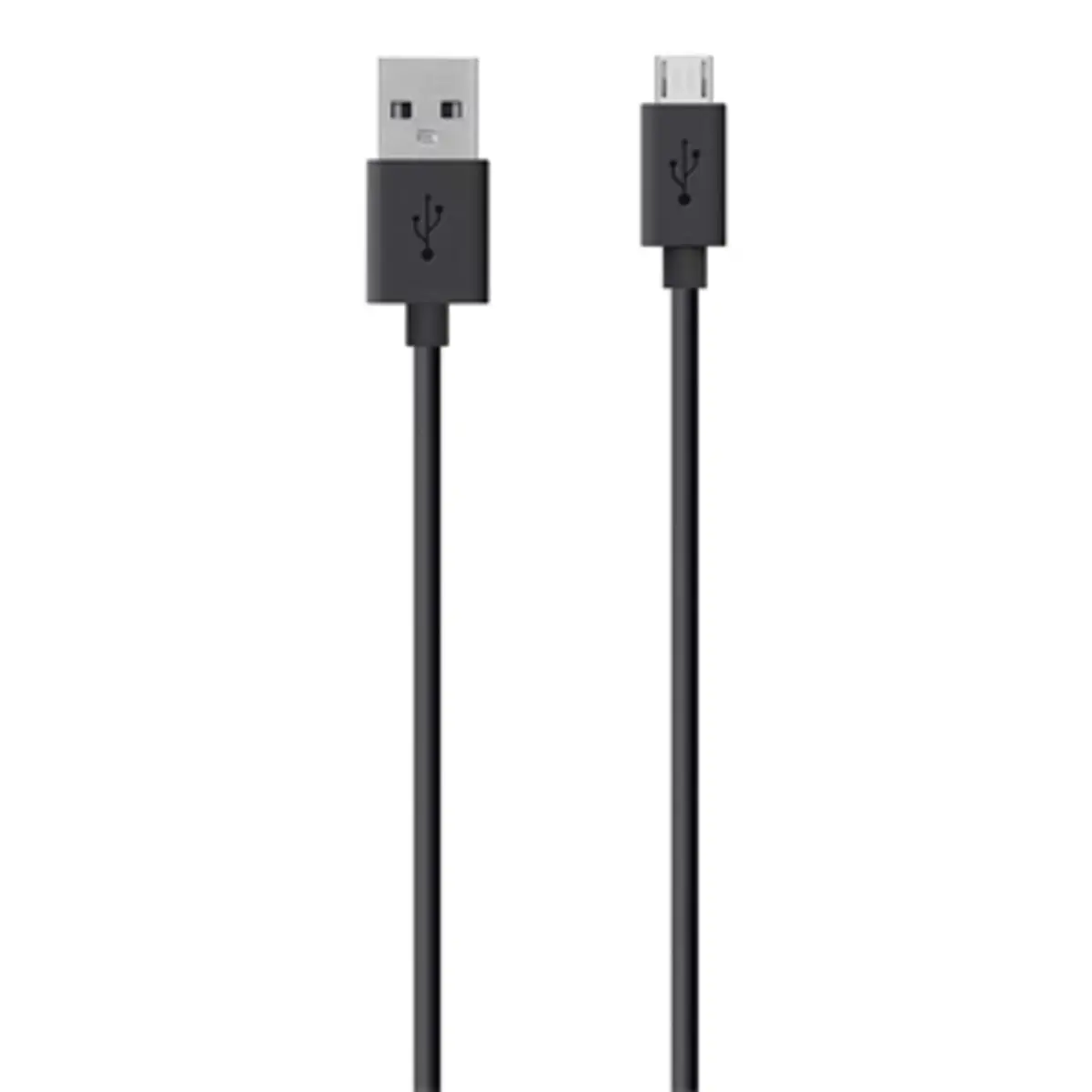 Kabel Micro-USB Stecker/USB Stecker 2m schwarz