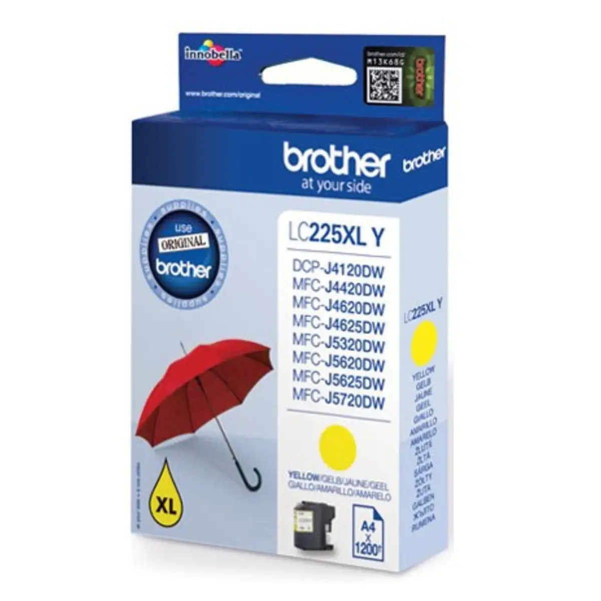 Bredher Ink Cartridge LC-225XLY yellow