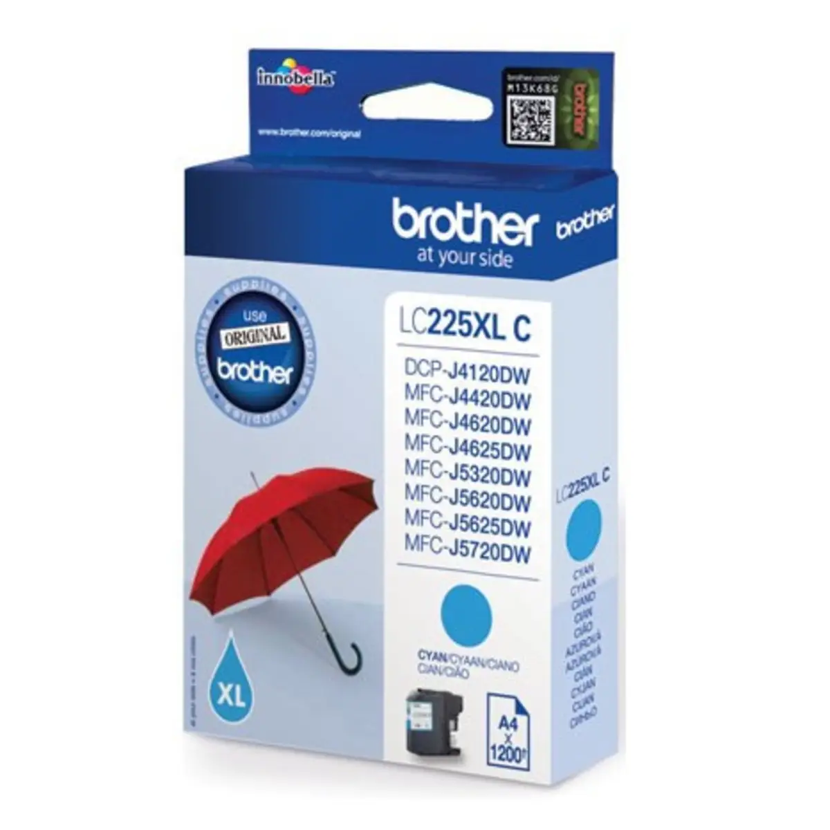 Bredher Ink Cartridge LC-225XLC cyan