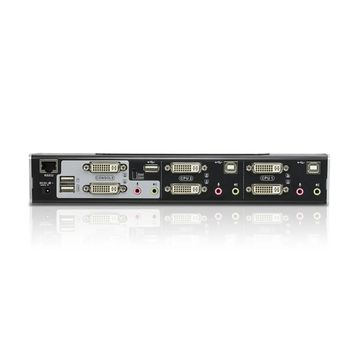 CS1642A KVM Switch Dual-View DVI/USB/Audio 2ports