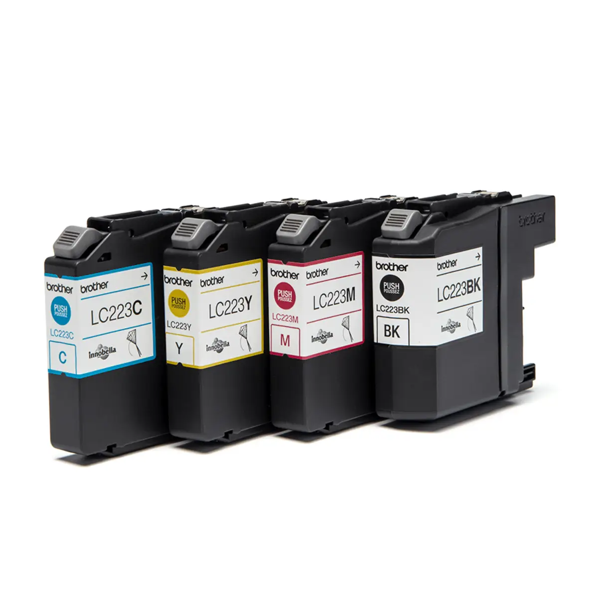 Bredher Ink Cartridgen LC-223 Value Pack (je 1x BK/M/C/Y)